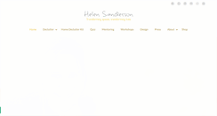 Desktop Screenshot of helensanderson.com