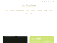 Tablet Screenshot of helensanderson.com